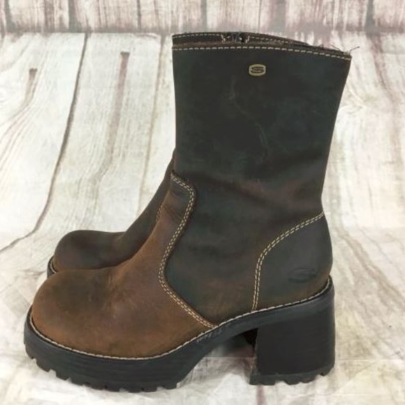 sketchers platform boots